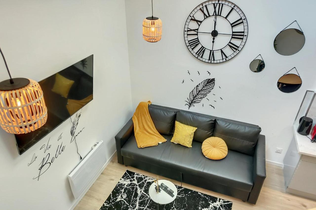Sublime Appart Renove Duplex Centre Ville 4Pers Wifi سانت كونتان المظهر الخارجي الصورة